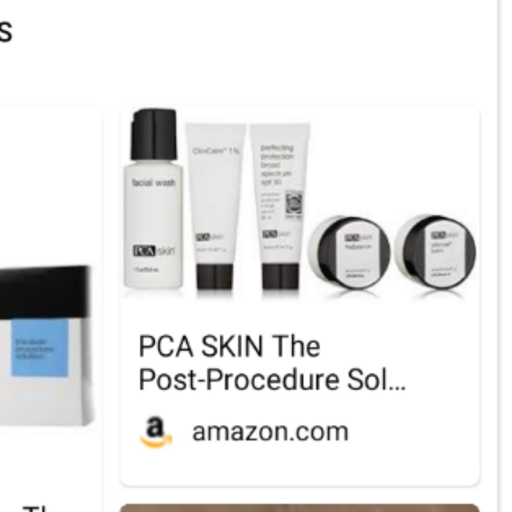 PCA skin post procedure solution